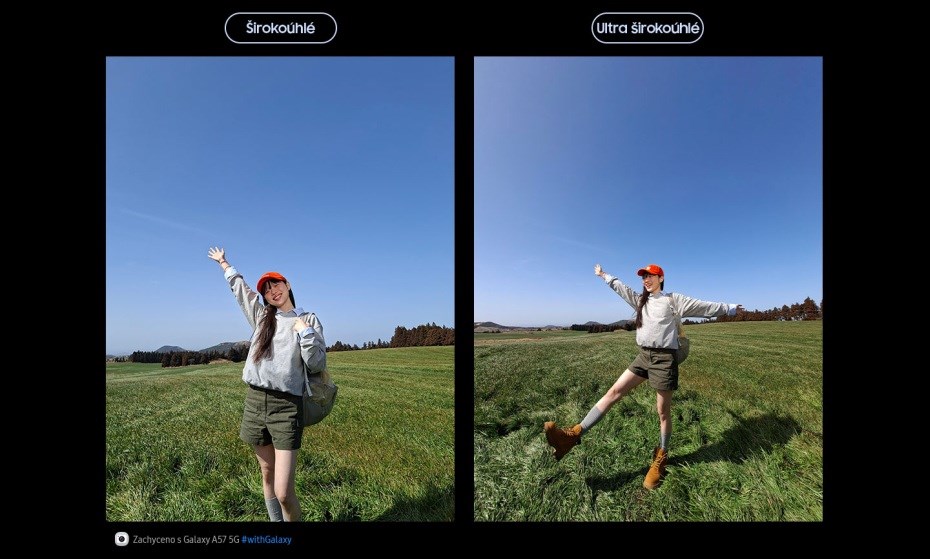 Samsung Galaxy A 57 portréty